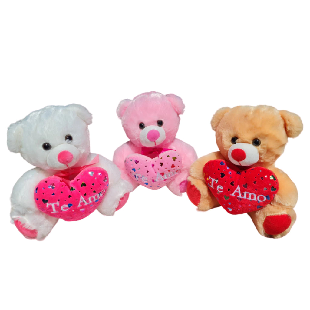 Llavero Oso Corazon 10cm