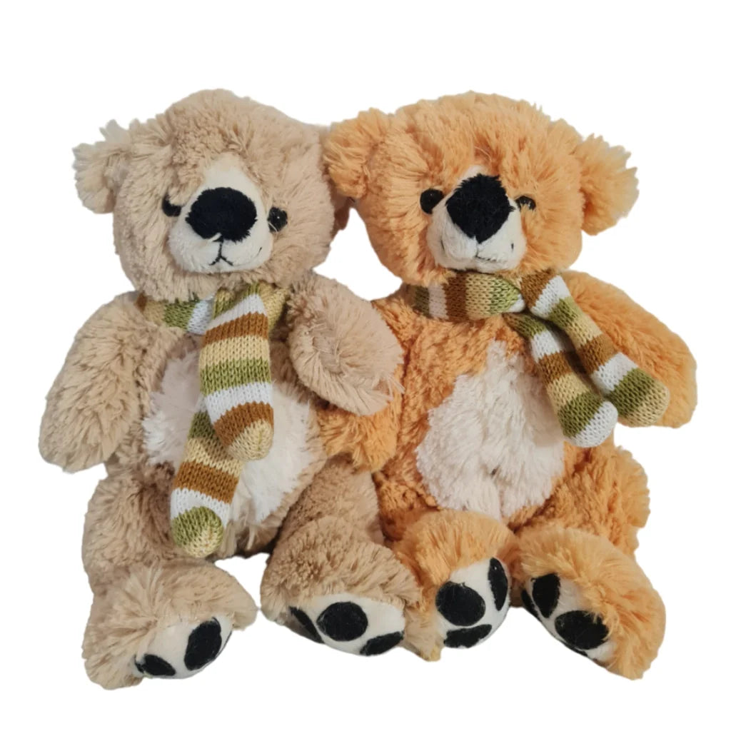 Oso Clásico Lazo a Cuadros 30cm